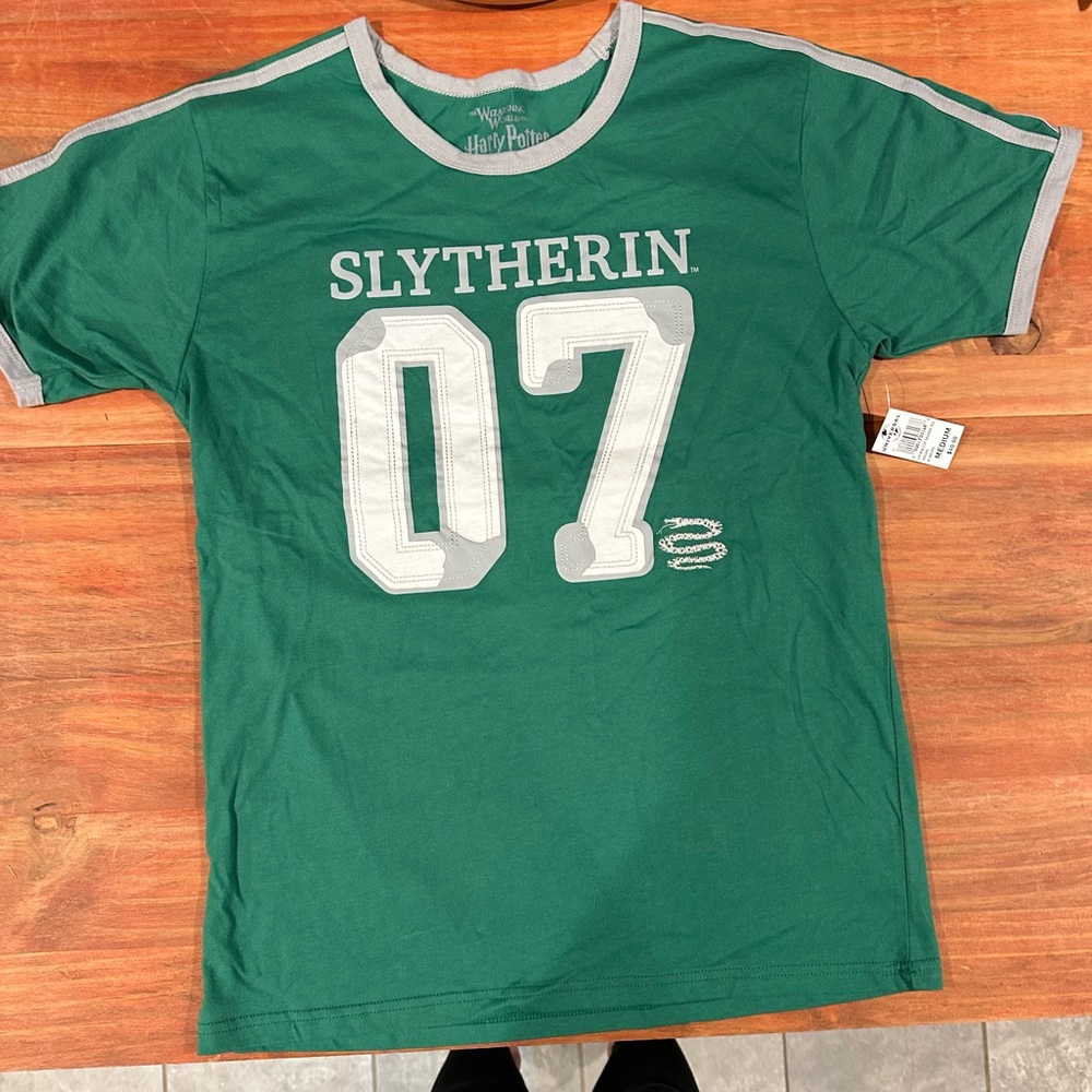Green Slytherin Jersey T-Shirt